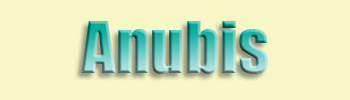 Anubis <br>Ancient Egyptian god