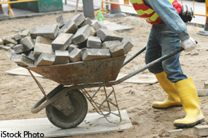 Wheelbarrow, a second class lever