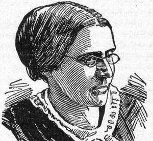 Drawing of a young Susan