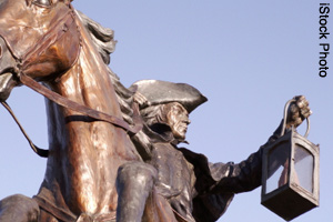 Statue of Paul Revere