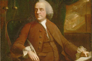 Portrait of Benjamin Franklin