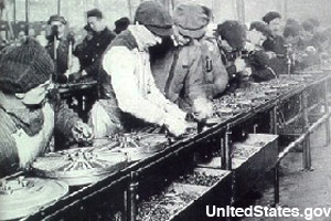 The Ford assembly line
