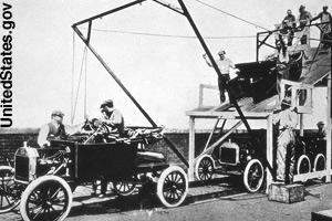 The Ford assembly line