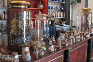 Model of an apothecary