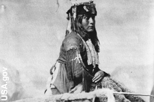 A Comanche hunter