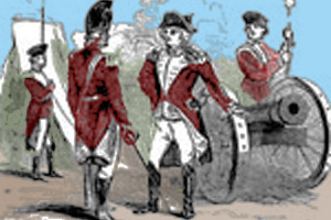 British soldiers in Boston