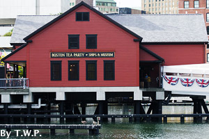The Boston Tea Party Museum in Boston Harbor