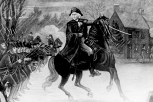 General Washington charging the British