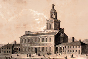 Independence Hall in Philadelphia