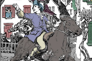 Paul Revere's ride started in Boston.