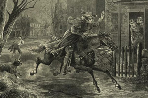 Revere alerted the townspeople.