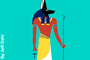 Anubis, god of the dead