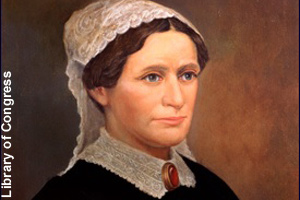 The official portrait of Eliza Johnson