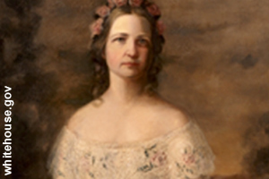 The official portrait of Mary Todd Lincoln