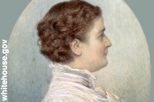 The official portrait of Ida McKinley