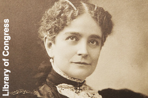Photo of Ida McKinley in 1899