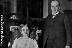 First Lady and President McKinley
