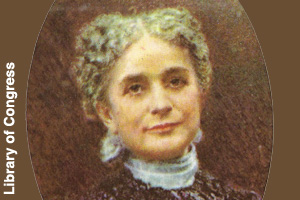 A portrait of Ida McKinley