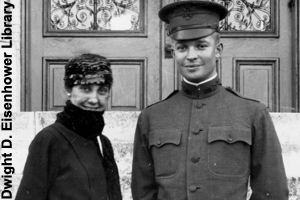 Mamie and Dwight married in 1916