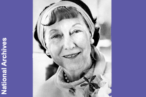 Mamie Eisenhower, age 75