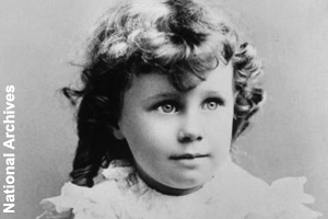 Bess Truman, age 4