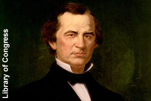 The official portrait of Andrew Johnson