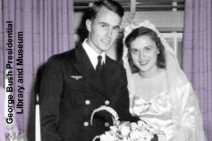 Wedding Day of George and Barbara