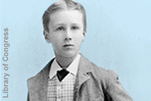 Franklin Roosevelt at age 11