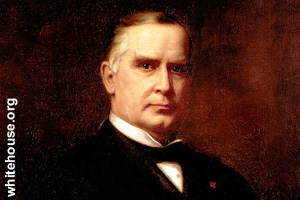 The official portrait of William McKinley