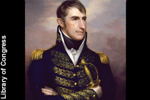 Harrison as a young Army officer