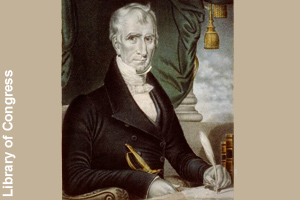 Poster to elect Harrison as president