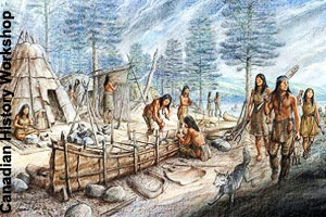 Abenaki hunting village