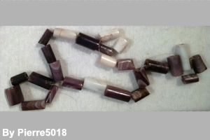 Wampum beads