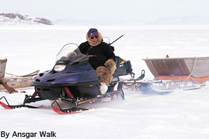 Inuit hunter